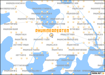 map of Phumĭ Néaréatén