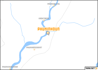 map of Phumĭ Nhoŭn
