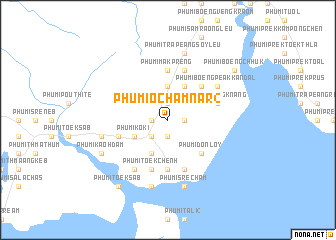 map of Phumĭ O Châmnar (2)