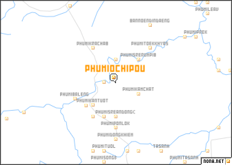 map of Phumĭ O Chipŏu