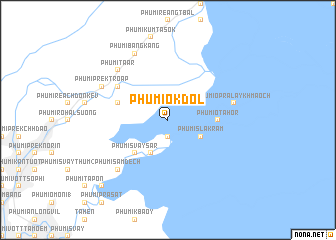 map of Phumĭ O Kdŏl