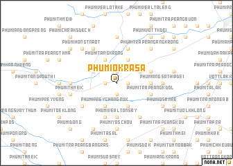 map of Phumĭ O Krâsa