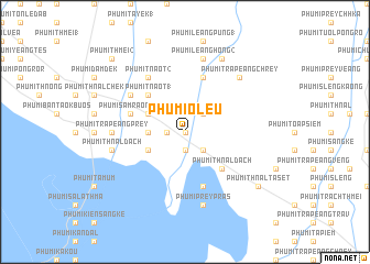 map of Phumĭ O Leu