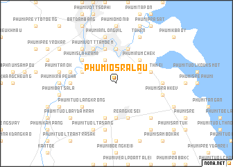 map of Phumĭ O Srâlau