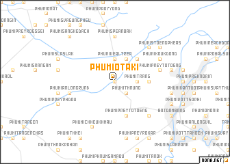 map of Phumĭ O Ta Ki