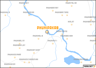 map of Phumĭ Pakâb