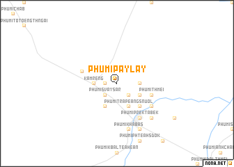 map of Phumĭ Paylay