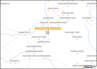 map of Phumĭ Péam Hov