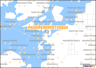 map of Phumĭ Péam Prâthnoŭh