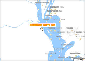 map of Phumĭ Péam Yéav