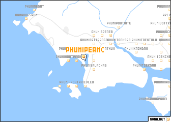 map of Phumĭ Péam (2)