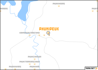 map of Phumĭ Peuk