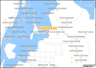 map of Phumĭ Peuk