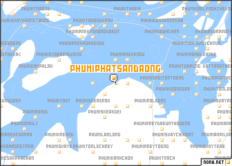 map of Phumĭ Phăt Sândaông