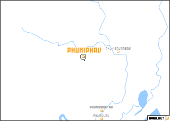 map of Phumĭ Phav