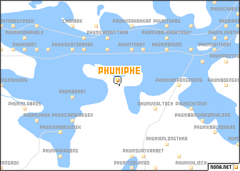 map of Phumĭ Phê