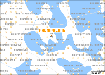 map of Phumĭ Phlăng