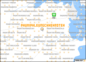 map of Phumĭ Phleung Chhéh Rôtéh