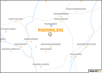 map of Phumĭ Phlóng