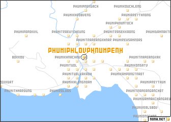 map of Phumĭ Phlov Phnum Pénh