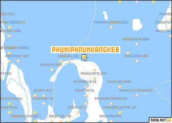 map of Phumĭ Phnum Kângkêb