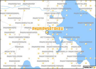 map of Phumĭ Phsa Takêu