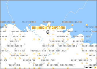 map of Phumĭ Phteăh Sdŏk