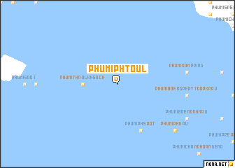 map of Phumĭ Phtoŭl