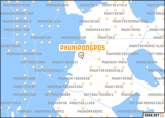 map of Phumĭ Pông Pós