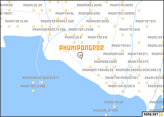 map of Phumĭ Pôngrôr