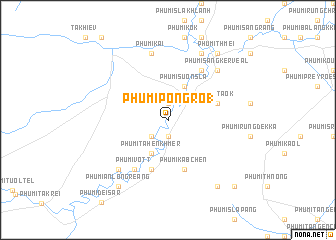 map of Phumĭ Pôngrô (1)