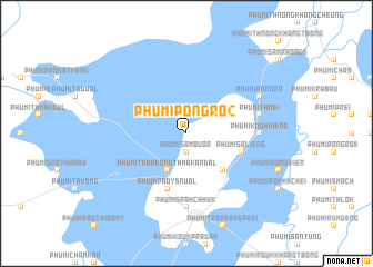 map of Phumĭ Pôngrô (2)