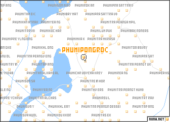 map of Phumĭ Pôngrô (2)