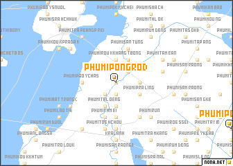 map of Phumĭ Pôngrô (3)