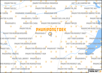 map of Phumĭ Pông Tœ̆k