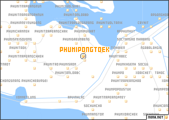 map of Phumĭ Pông Tœ̆k