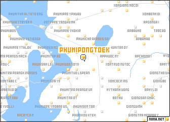 map of Phumĭ Pông Tœ̆k