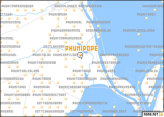 map of Phumĭ Pôpê