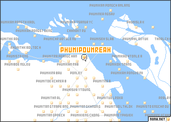 map of Phumĭ Poŭ Mreăh