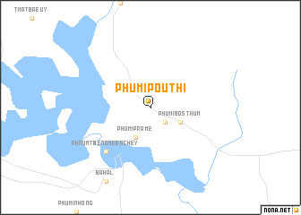 map of Phumĭ Poŭthĭ