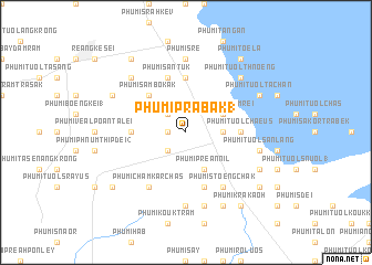 map of Phumĭ Prâbăk (1)