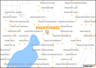 map of Phumĭ Prâbos