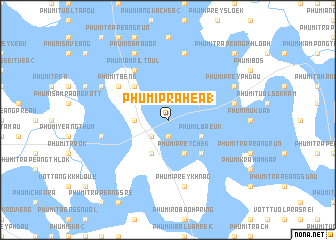 map of Phumĭ Prâhéa (1)