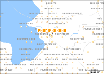 map of Phumĭ Prâkhâm