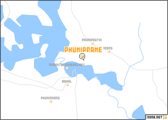 map of Phumĭ Pramé