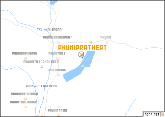 map of Phumĭ Prâthéat