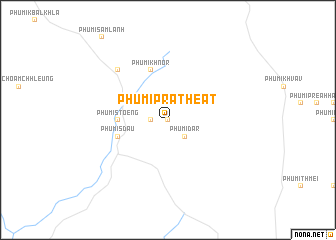 map of Phumĭ Prâthéat