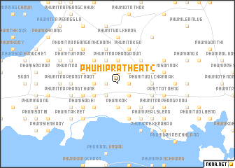 map of Phumĭ Prâthéat (2)