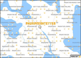 map of Phumĭ Preăh Teyyéa