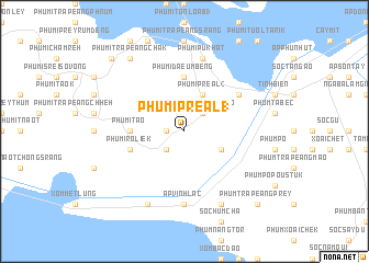 map of Phumĭ Préal (1)